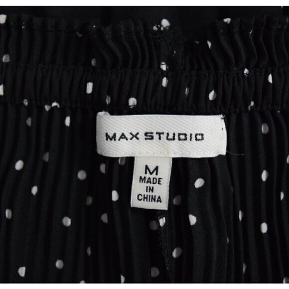 MAX STUDIO POLKA DOT OFF SHOULDER TOP - Picture 6 of 7